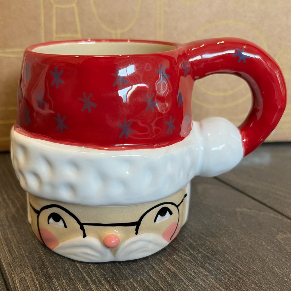 Anthropologie Isabela Dos Santos Santa Mug